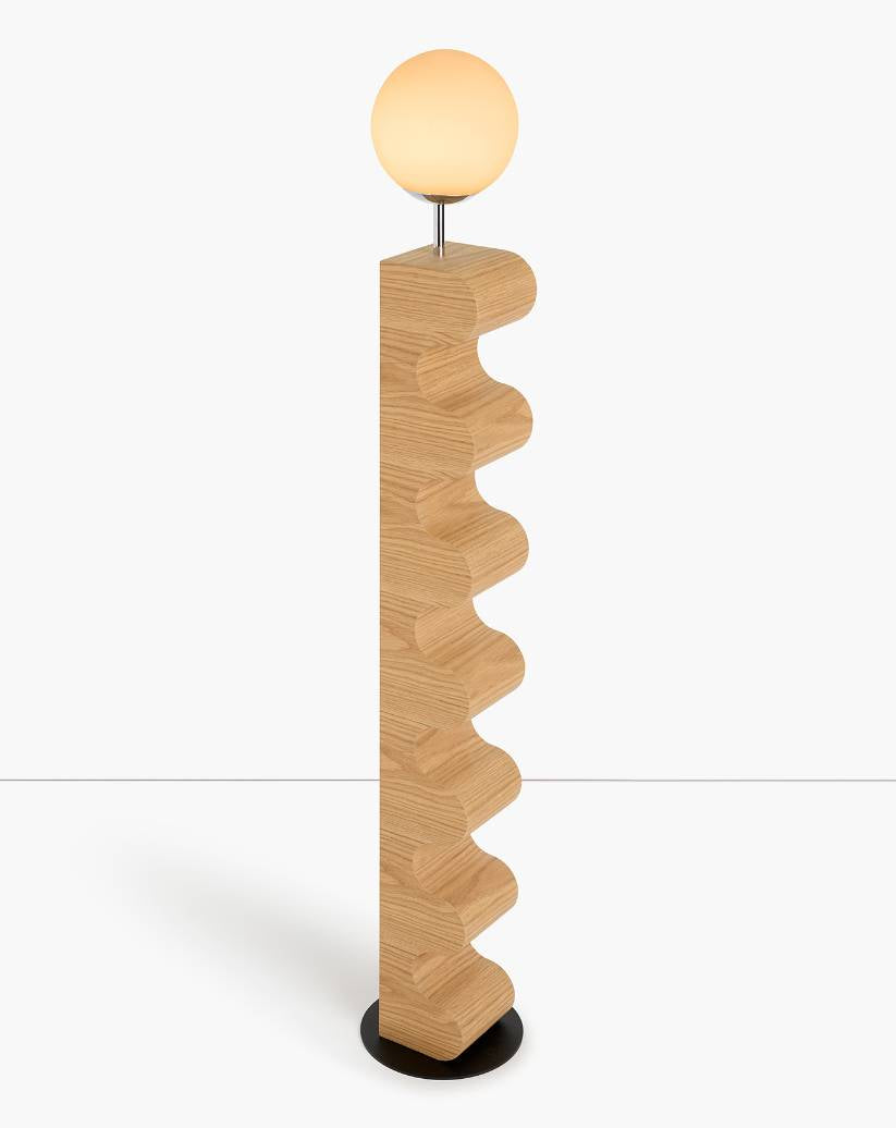 Orla Lamp - Oak Veneer