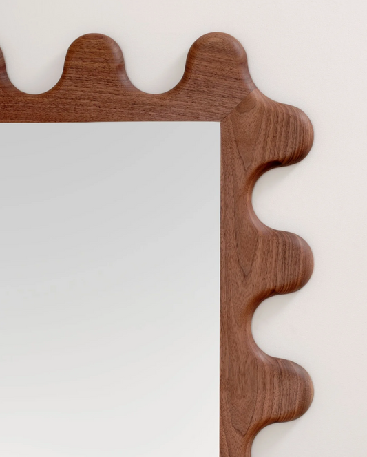 Orla Mirror - Walnut Venner