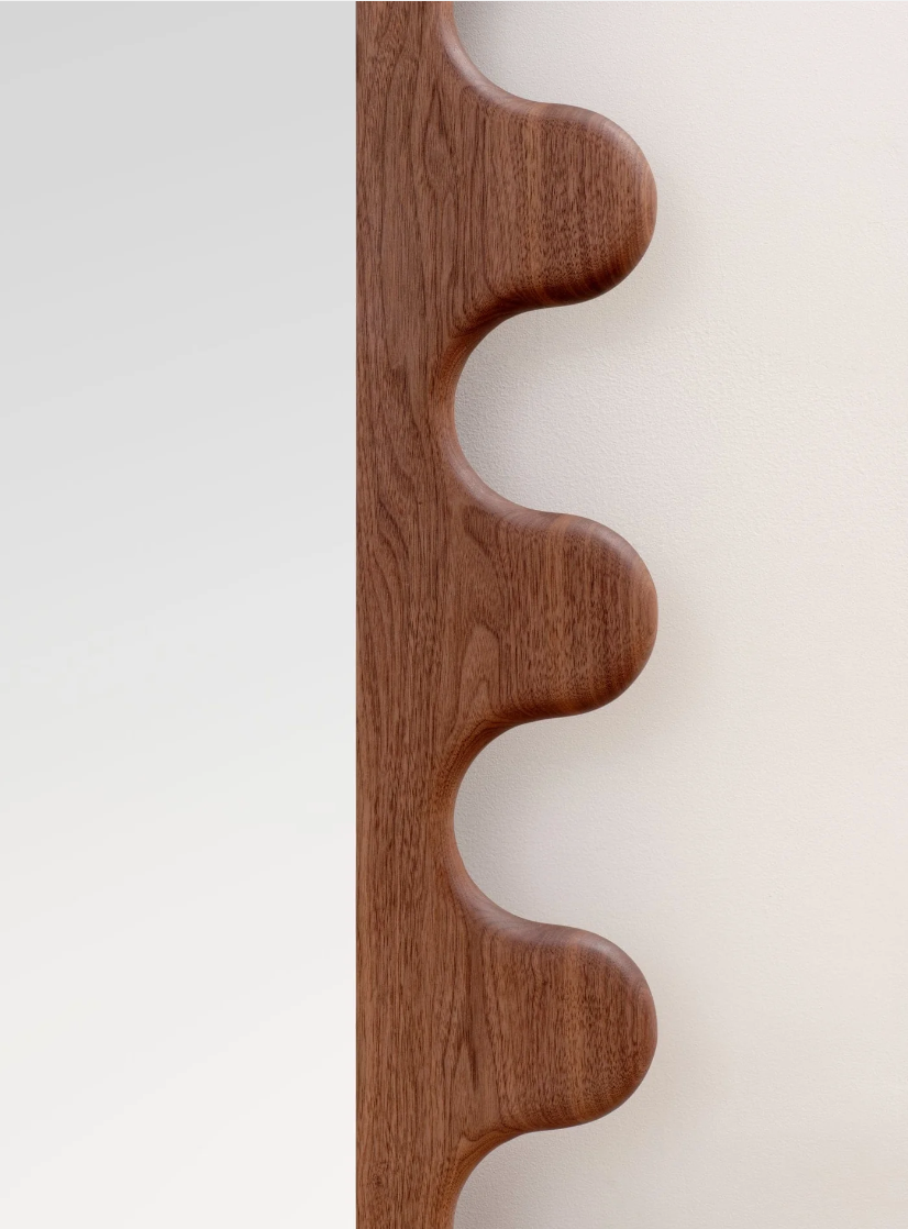 Orla Mirror - Walnut Venner