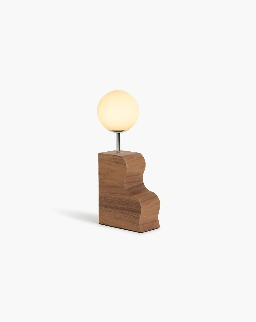 Tobogã Lamp - Small Walnut