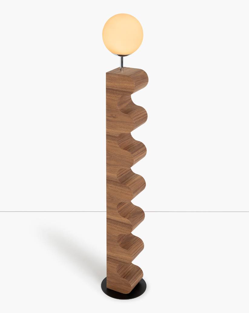 Orla Lamp - Walnut Veneer