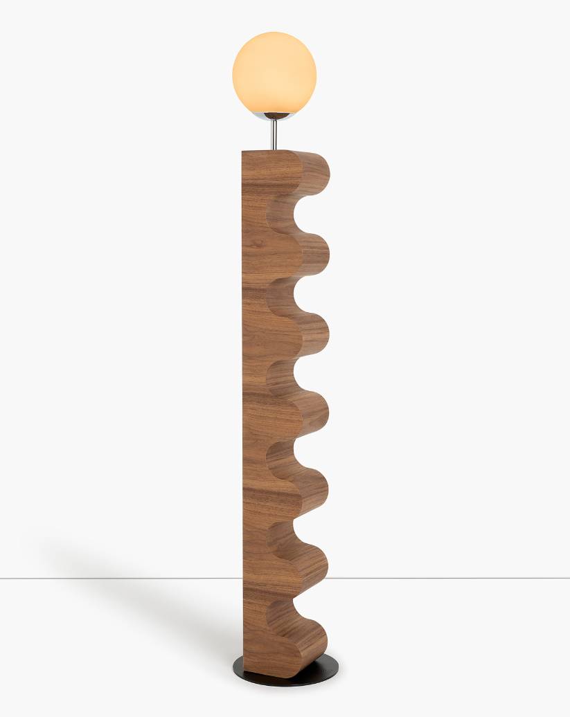 Orla Lamp - Walnut Veneer